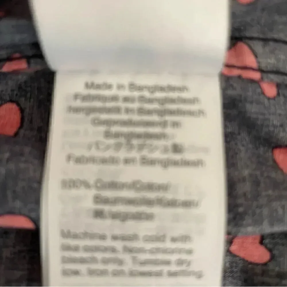 J Crew Mens Boxers Cotton Elastic Waist Heart Navy Red SZ M